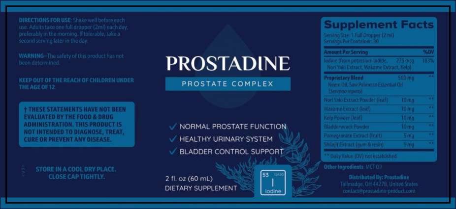 Compare Prostadine